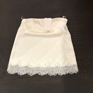 Zara White Camisole with Lace Trim